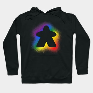 Meeple Spray - Rainbow Hoodie